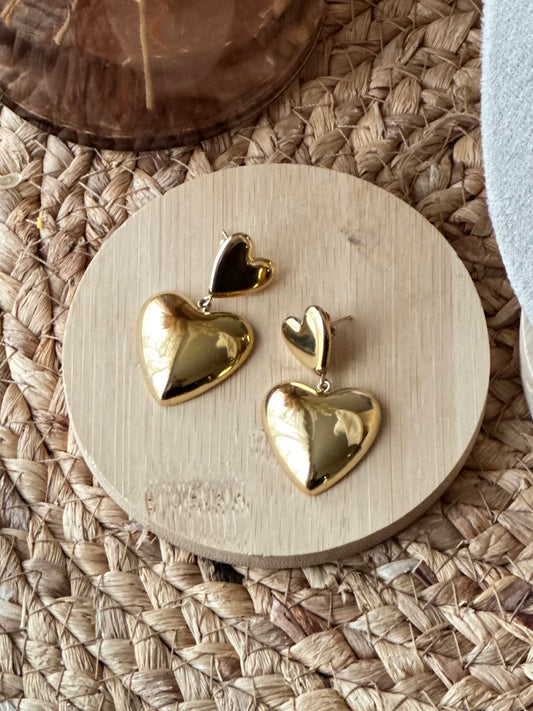 Boucles d’oreilles CŒUR