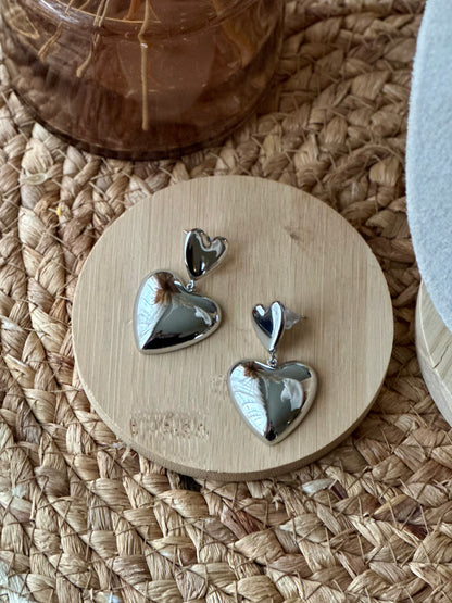 Boucles d’oreilles CŒUR