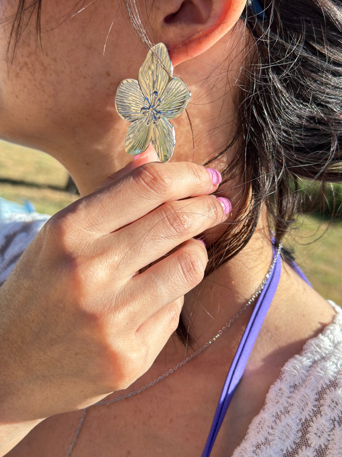 Boucles d'oreilles FLORA